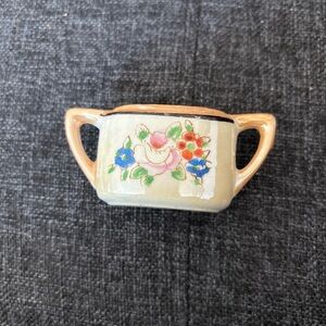 Vintage Made in Japan small child's sugar dish 3”